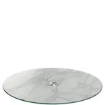 Leonardo SERVÍROVACÍ PODNOS, kov, sklo, 33 cm