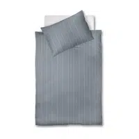 XXXL POVLEČENÍ, flanel, bílá, pastelově modrá, 140/200 cm
