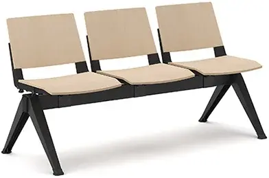 Lavice, multisedák K187D, 3 místná dřevěná