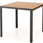 HALMAR Zahradní stůl FIERRO, čtverec 80×80 cm