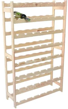 ROJAPLAST Regál na víno DŘEVĚNÝ