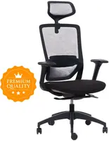 MERCURY Ergonomická kancelářská židle SWIFT, černá