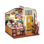 RoboTime 3D Dřevěné puzzle Útulná kuchyně