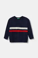 Dětský svetr s příměsí vlny United Colors of Benetton