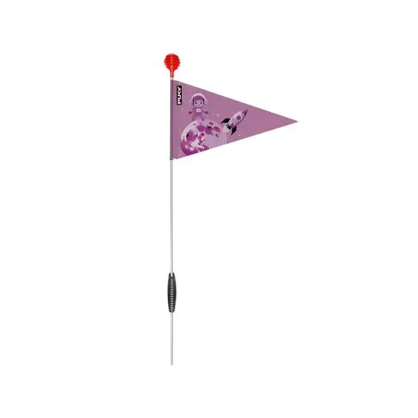 PUKY Bezpečnostní vlajka, perky purple