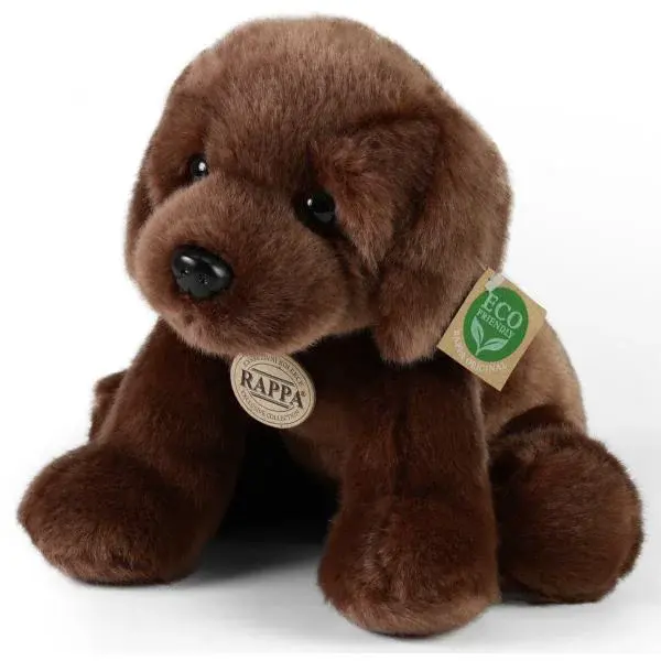Plyšový pes labrador sedící 30 cm ECO-FRIENDLY