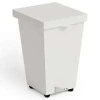 Odpadkový koš HAY Loop Bin 8 L/21,5 x 25,5 x 32 cm bílá barva