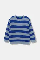 Dětský svetr United Colors of Benetton modrá barva, 1Z8SH102V