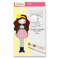 Kreativní sada Avenue Mandarine Doll to Paint - Clara