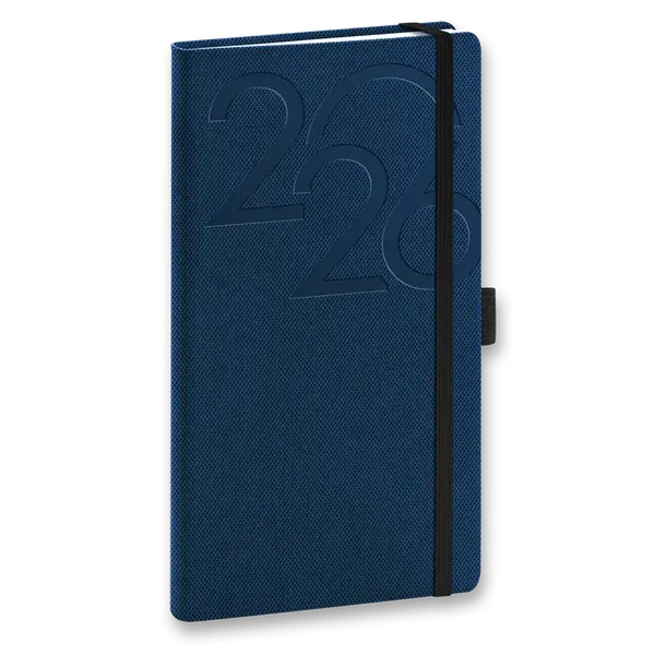 Kapesní diář Presco Ajax 2026 - modrý