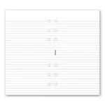 Poznámkový blok, linkovaný - náplň osobních diářů Filofax