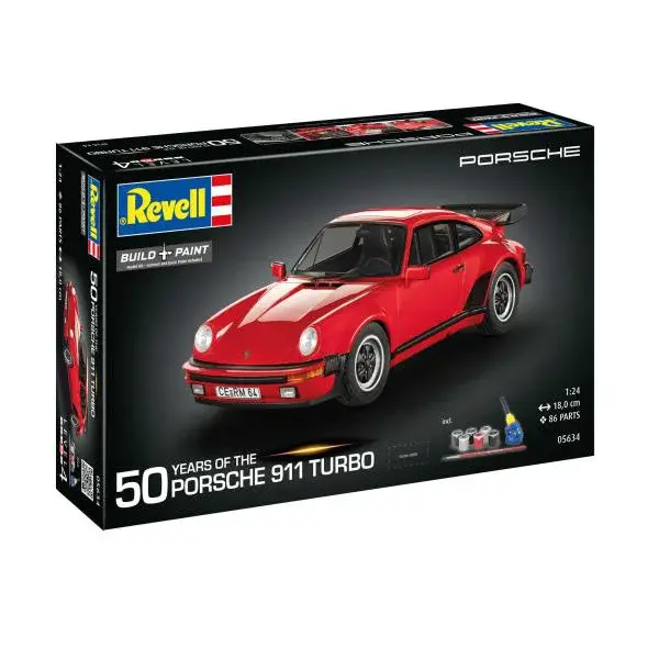 Gift-Set auto 05634 - Porsche 911 Turbo (50. výročí) (1:24)