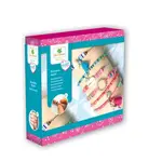 Sycomore Výroba šperků - náramky z korálků Heishi - modrá a růžová