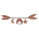 Kaloo Lapinoo Textilní řetěz s aktivitami na kočárek a autosedačku terracotta