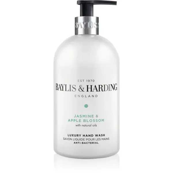 Baylis & Harding Jasmine & Apple Blossom čistiace tekuté mydlo na ruky s antibakteriálnou prísadou 500 ml