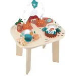 Janod Dřevěný motorický stolek Dinosaurus s aktivitami Dino