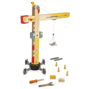 Janod Dřevěný jeřáb Bolid