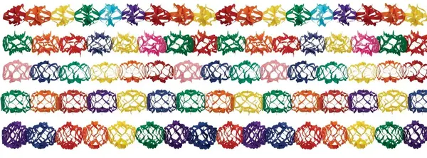 Girlanda z papíru - 4 m