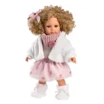 Llorens 53542 ELENA - realistická panenka s měkkým látkovým tělem - 35 cm