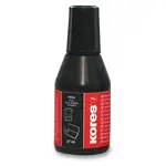 Razítkovací barva Kores - 28 ml - černá