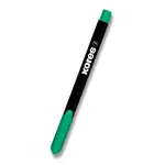 Permanentní popisovač Kores K-Marker tenký - zelený
