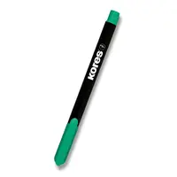 Permanentní popisovač Kores K-Marker tenký - zelený