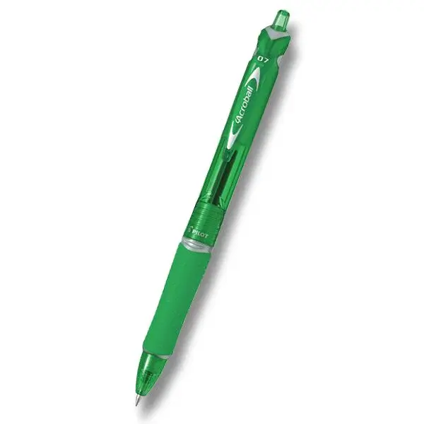 Kuličkové pero Pilot Acroball BeGreen - zelená