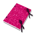 Desky s tkanicí Hit Office, A4 - červené