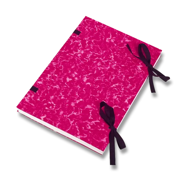 Desky s tkanicí Hit Office, A4 - červené