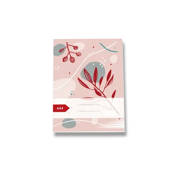 Školní sešit Premium 644 - A6, linkovaný, 40 listů, mix motivů