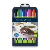 Liner Schneider Line-up - sada, 8 ks, zakladní barvy