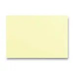 Barevná obálka Clairefontaine, C6, samolepicí, 20 ks - sv. žlutá