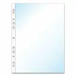 Zakládací obal OA Premium Matt U A4, 50 ks - transparentní, matný