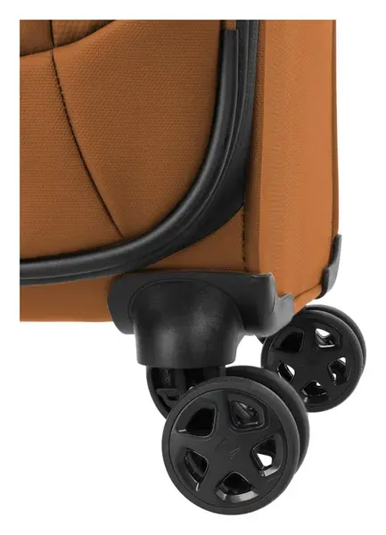 Malý textilný kufor Travelite Briize S Curry