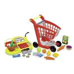 Nákupní vozík s příslušenstvím a pokladnou