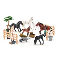 Sada koní s lipicánem