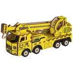 Woodcraft Dřevěné 3D puzzle Jeřábový vůz
