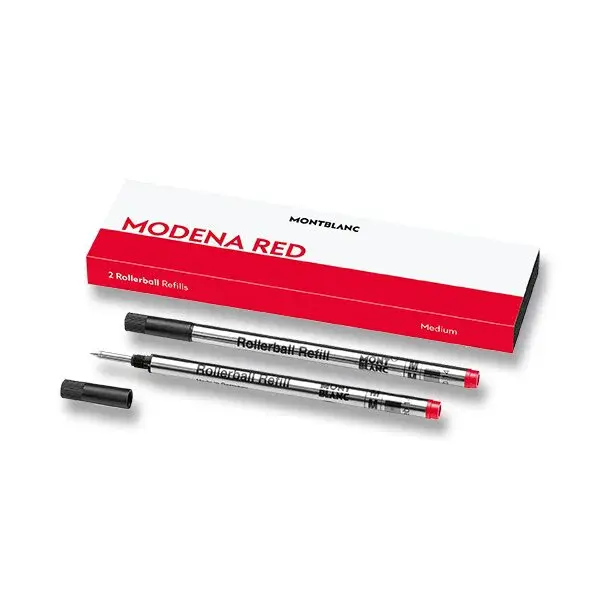 Náplň Montblanc do rolleru M, 2 ks, Modena Red