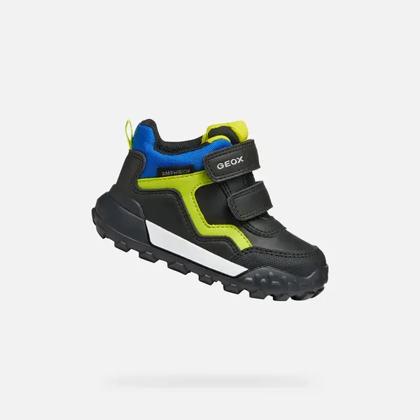 Chlapci první kroky Geox Trekkyup ABX Černá - Kluci