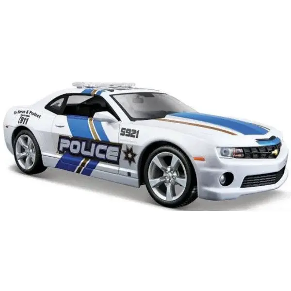 Maisto - 2010 Chevrolet Camaro SS, bílý, 1:24