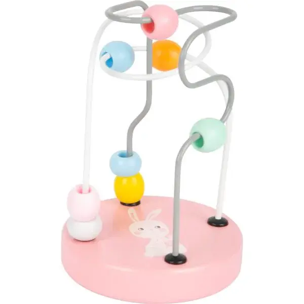 Small Foot Motorický labyrint pastelový Zajíček