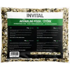 Akvarijní křemičitý štěrk 4-8 mm 3 kg
