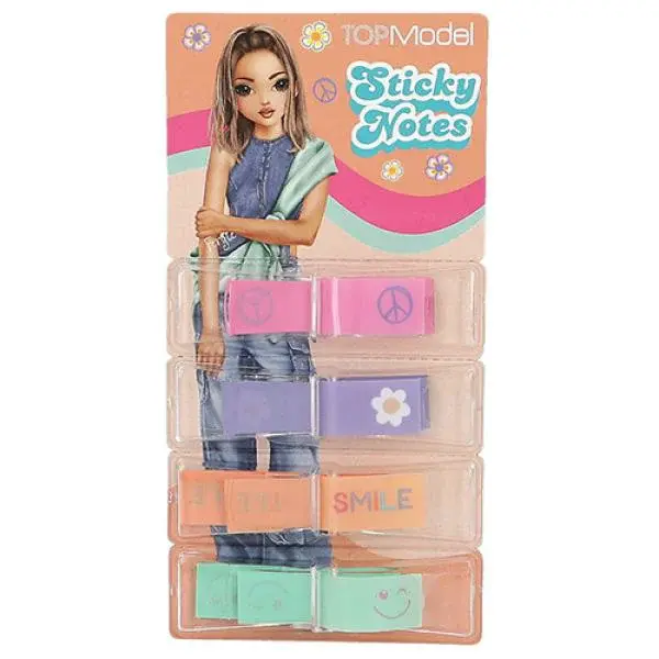 Top Model Samolepicí bločky, Oranžové, Fergie, 4ks