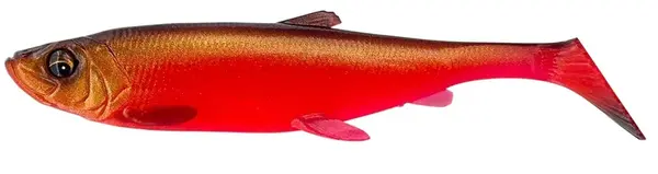 Savage gear gumová nástraha 3d herring shad black red - 13 cm 17 g