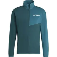 adidas MULTI TERREX CLIMAWARM FZ FL Pánská outdoorová bunda, tmavě zelená, velikost