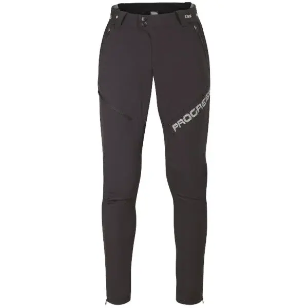 PROGRESS GENIUS Pánské outdoorové kalhoty, černá, velikost