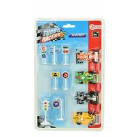 Auto so značkami -Toi Toys