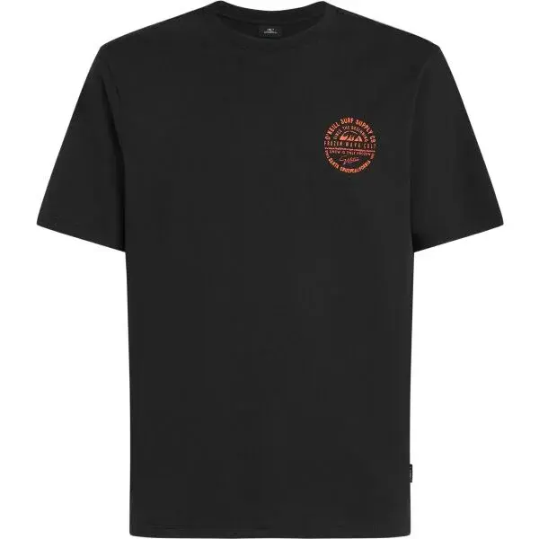 O'Neill CHEST PRINT Pánské tričko, černá, velikost