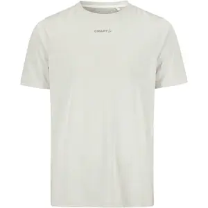 Craft ADV ESSENCE SS TEE 2 M Pánské běžecké triko, bílá, velikost