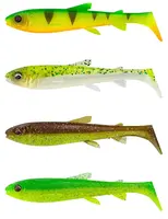 Savage gear gumová nástraha 3d whitefish shad dark water mix 4 ks 9 cm 7 g